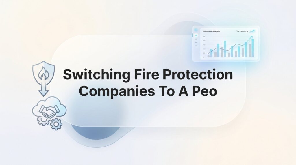 Switching Fire Protection Companies to a PEO: A Practical Step-by-Step Guide
