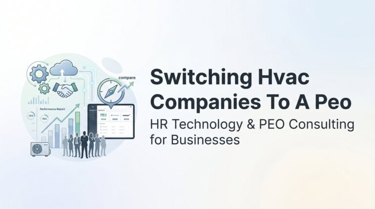 How to Switch Your HVAC Company to a PEO: A Practical Transition Guide