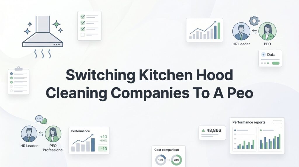 How to Switch Your Kitchen Hood Cleaning Company to a PEO (Without Losing Momentum)