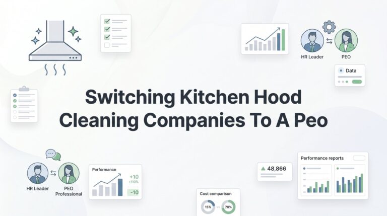 How to Switch Your Kitchen Hood Cleaning Company to a PEO (Without Losing Momentum)