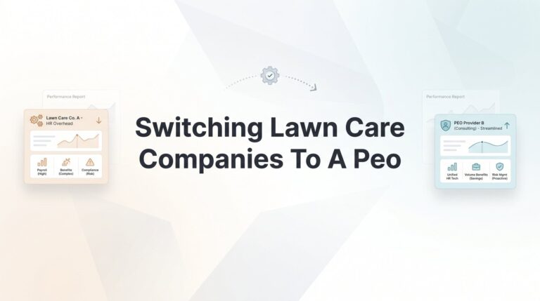 Switching Your Lawn Care Company to a PEO: A Practical Step-by-Step Guide