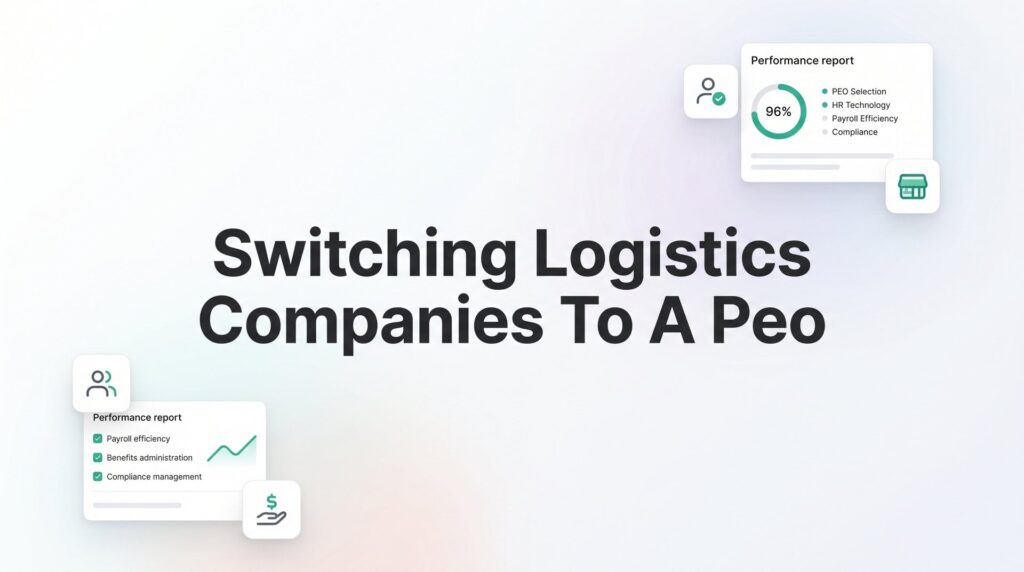 How to Switch Your Logistics Company to a PEO: A Practical Step-by-Step Guide