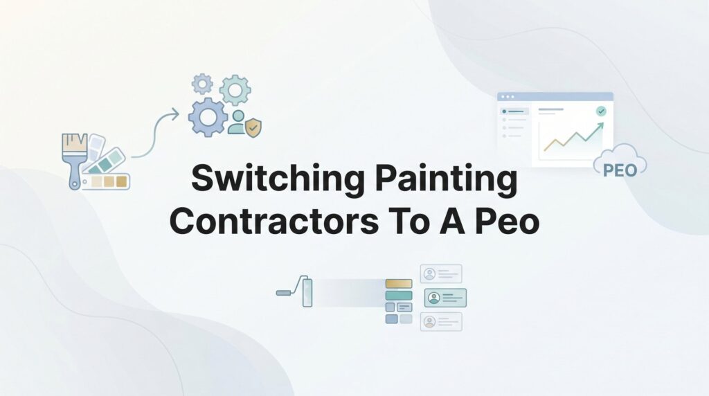 How to Switch Your Painting Contractor Business to a PEO: A Practical Transition Guide