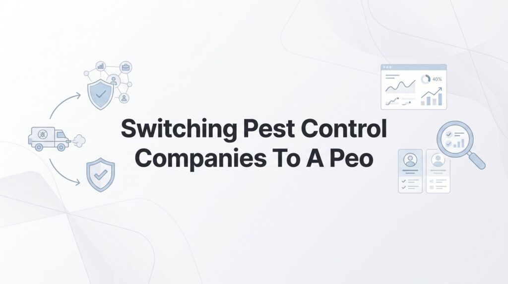 Switching Pest Control Companies to a PEO: A Practical Step-by-Step Guide