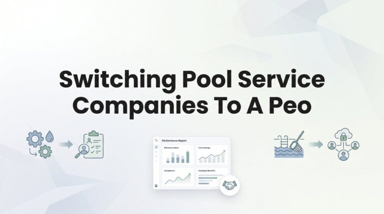 Switching Pool Service Companies to a PEO: A Practical Step-by-Step Guide