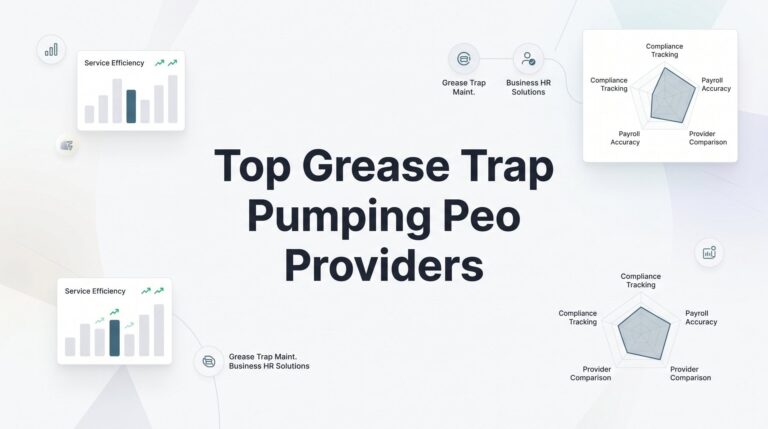8 Best PEO Providers for Grease Trap Pumping Companies in 2026