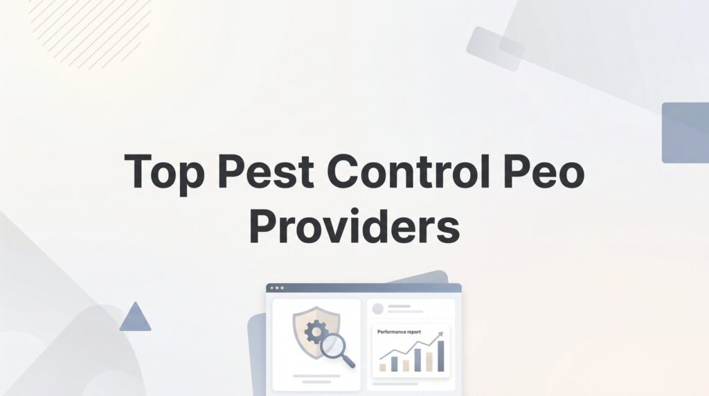 8 Best PEO Providers for Pest Control Companies in 2026