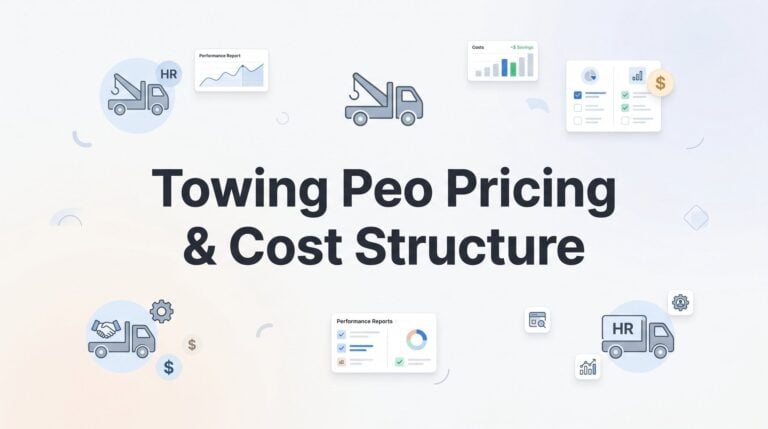 PEO Pricing for Towing Companies: What Drives the Cost