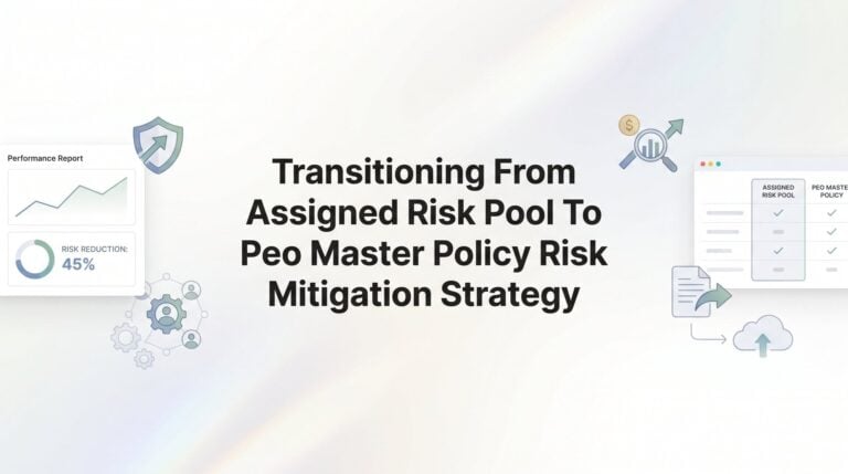 How to Move From an Assigned Risk Pool to a PEO Master Policy: A Step-by-Step Risk Mitigation Strategy