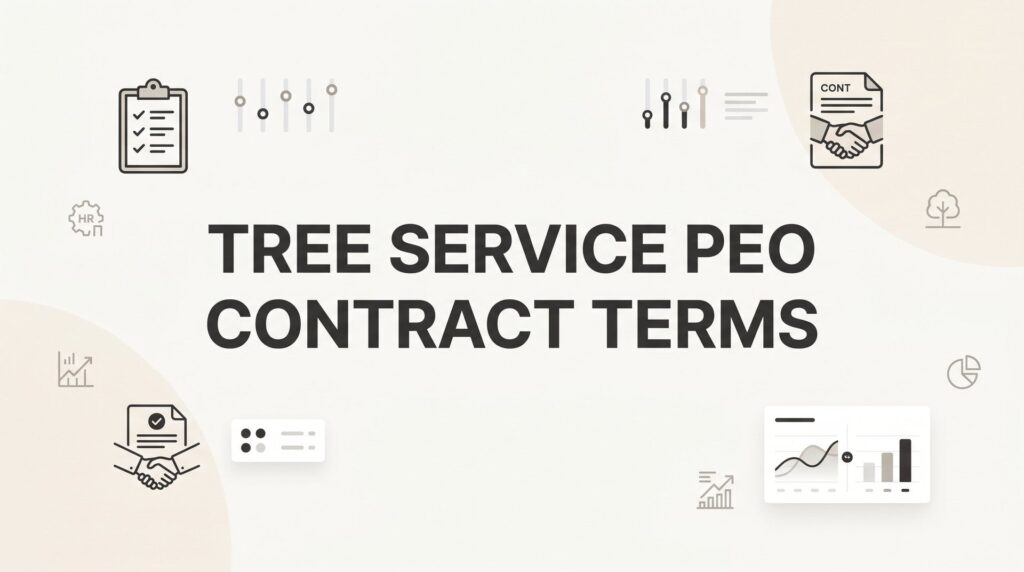 Tree Service PEO Contract Terms: What to Watch Before You Sign