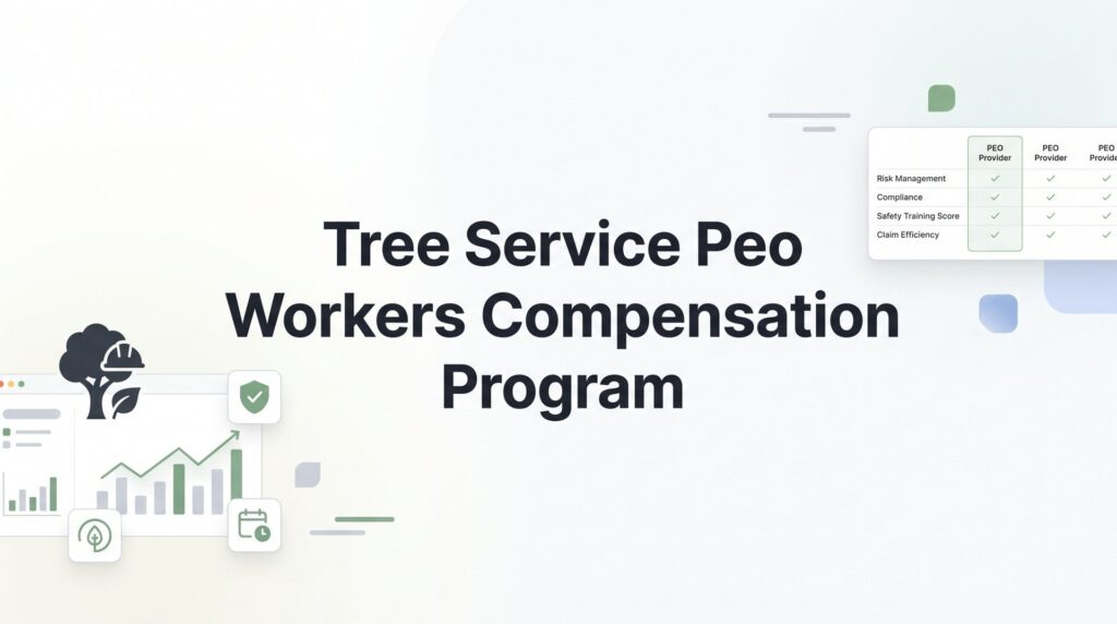 Tree Service PEO Workers Compensation Program: What It Covers, What It Costs, and Whether It’s Worth It