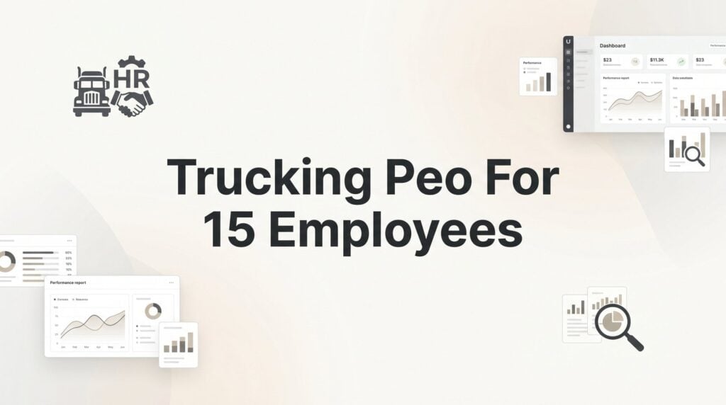 How to Find the Right PEO for a 15-Person Trucking Company