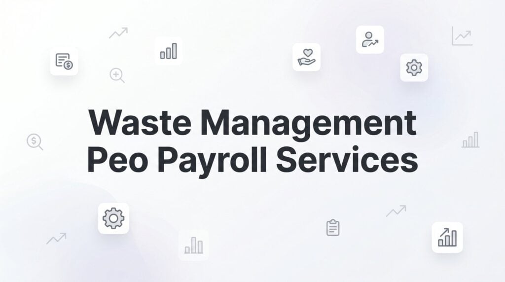 PEO Payroll Services for Waste Management Companies: What You Need to Know