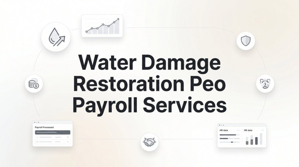 Water Damage Restoration PEO Payroll Services: What Business Owners Actually Need to Know