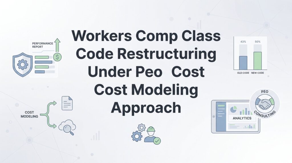 How to Restructure Workers’ Comp Class Codes Under a PEO Cost Model