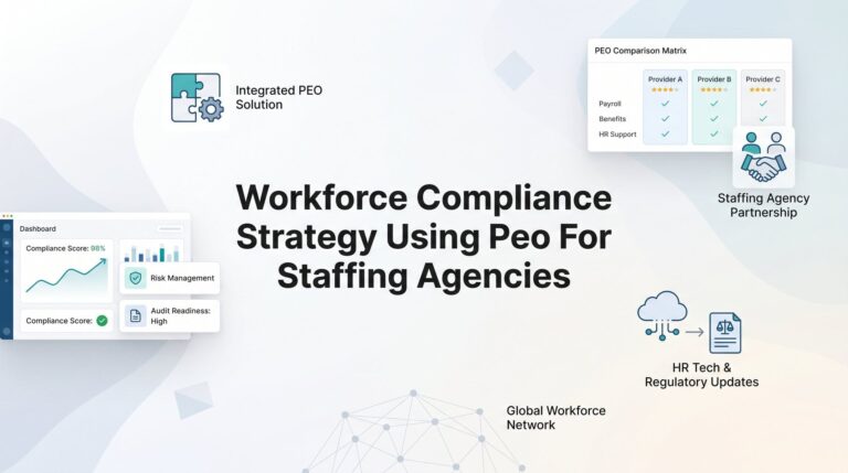 How to Build a Workforce Compliance Strategy Using a PEO for Your Staffing Agency