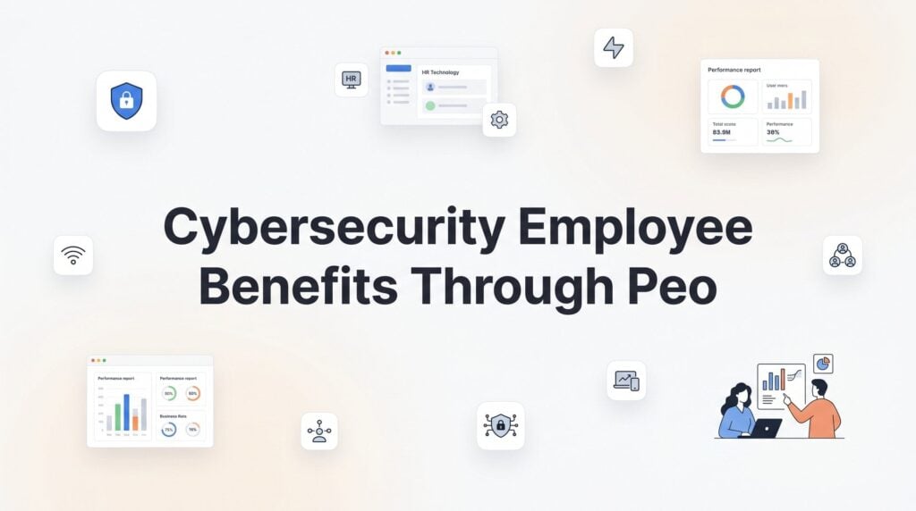 Cybersecurity Employee Benefits Through a PEO: What You’re Actually Getting