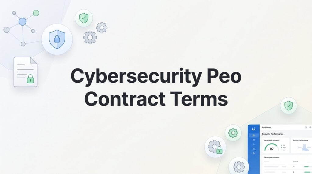 Cybersecurity PEO Contract Terms: What to Watch Before You Sign