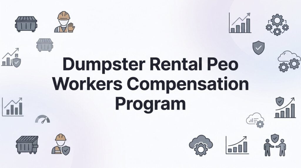 Workers Comp Through a PEO for Dumpster Rental Companies: What You Need to Know