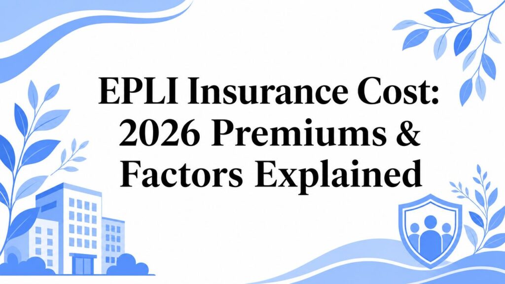 EPLI Insurance Cost: 2026 Premiums & Factors Explained