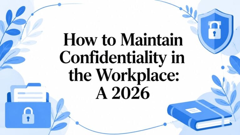 How to Maintain Confidentiality in the Workplace: A 2026