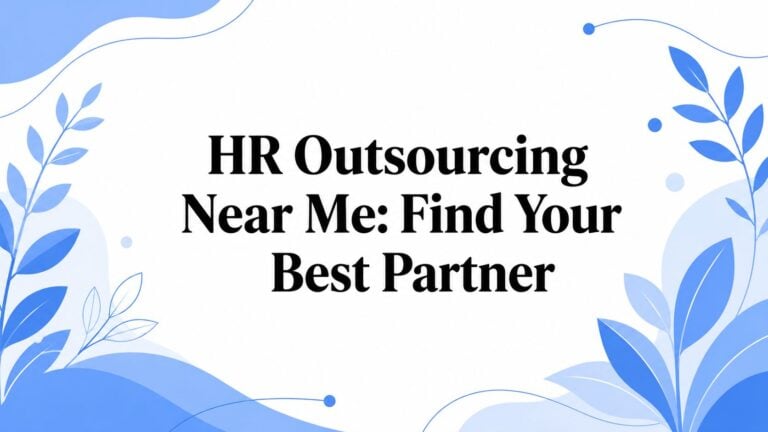 HR Outsourcing Near Me: Find Your Best Partner