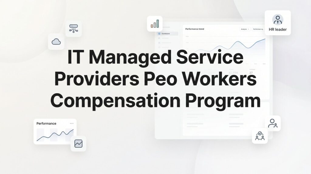IT Managed Service Providers and PEO Workers Compensation: What You Actually Need to Know