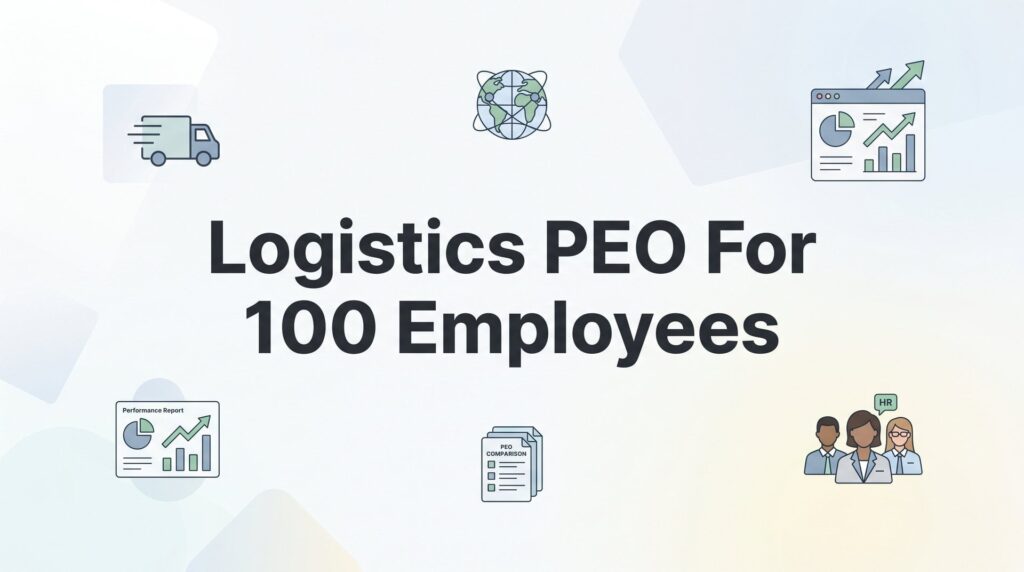 7 Smart Strategies for Logistics Companies with 100 Employees Evaluating a PEO