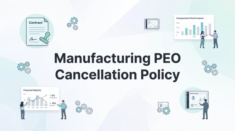 How to Exit a Manufacturing PEO: Navigating Cancellation Policies Without Getting Burned
