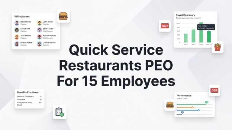 3 Best PEO Comparison Tools for Quick Service Restaurants with 15 Employees in 2026