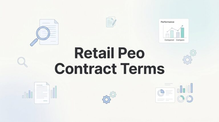 Retail PEO Contract Terms: What to Watch Before You Sign