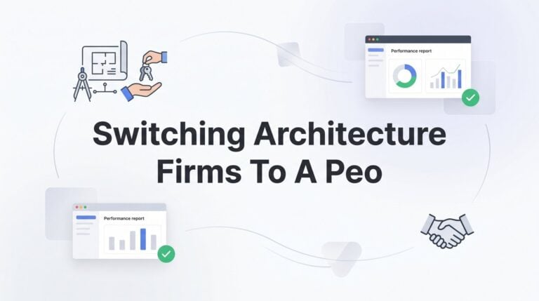 How to Switch Your Architecture Firm to a PEO (Without Disrupting Your Team)