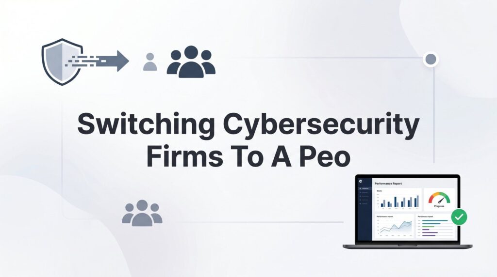 How to Switch Your Cybersecurity Firm to a PEO (Without Disrupting Your Team)