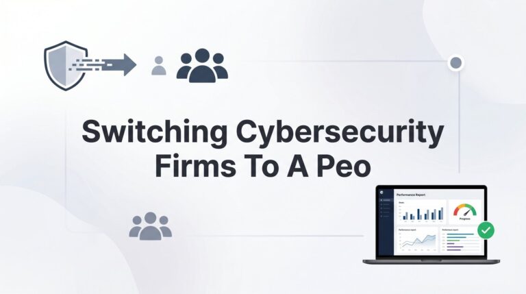 How to Switch Your Cybersecurity Firm to a PEO (Without Disrupting Your Team)