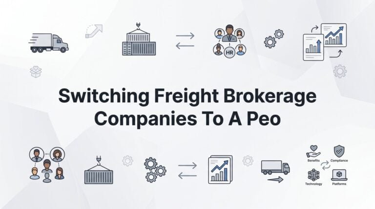 Switching Your Freight Brokerage to a PEO: A Step-by-Step Transition Guide