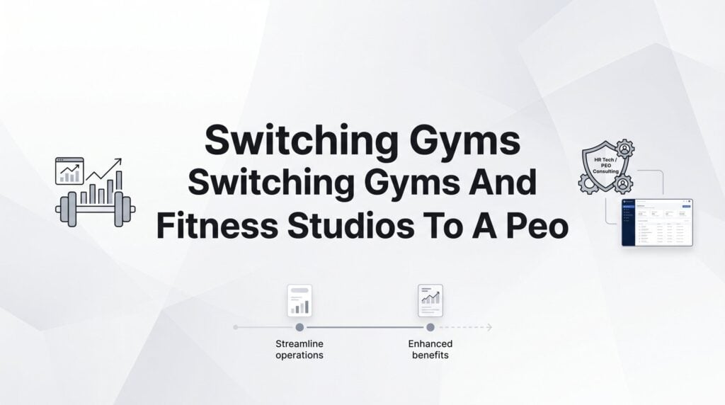 How to Switch Your Gym or Fitness Studio to a PEO (Without Disrupting Operations)