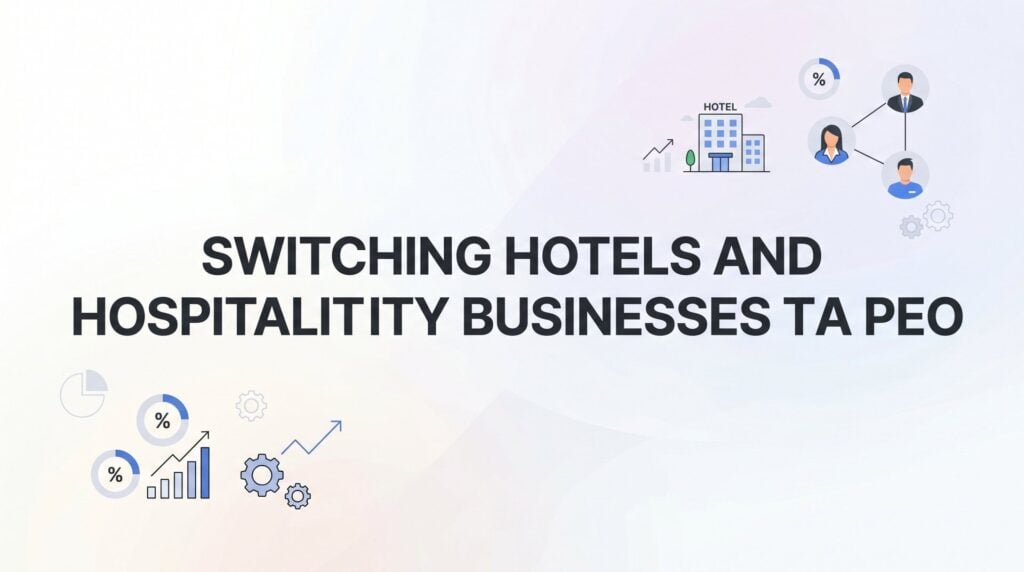 How to Switch Your Hotel or Hospitality Business to a PEO (Without the Chaos)