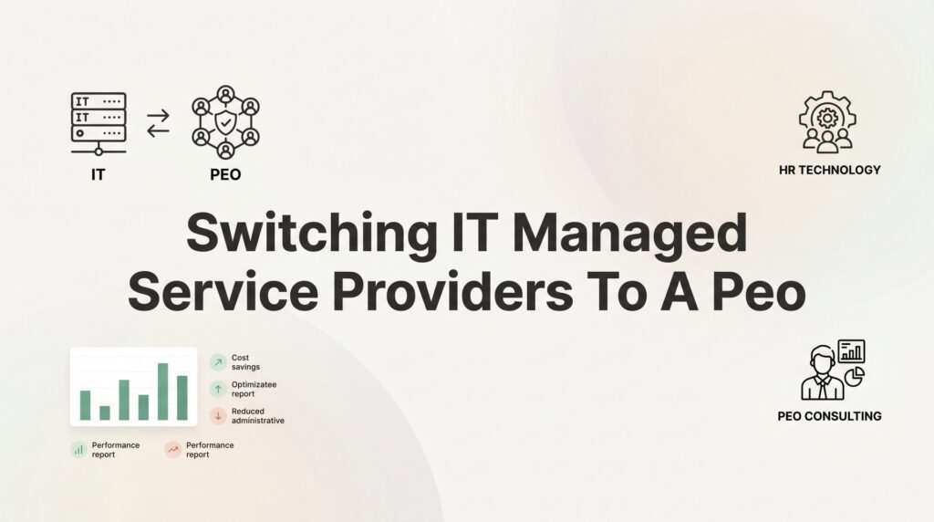 Switching IT Managed Service Providers to a PEO: A Practical Step-by-Step Guide