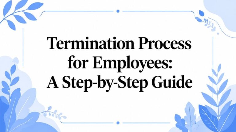 Termination Process for Employees: A Step-by-Step Guide
