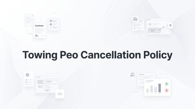 Towing Company PEO Cancellation Policy: What You Need to Know Before You Sign