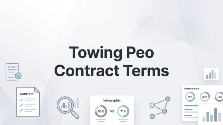 Towing PEO Contract Terms: What to Watch Before You Sign