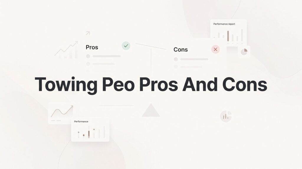 Towing PEO Pros and Cons: What Operators Need to Know Before Signing