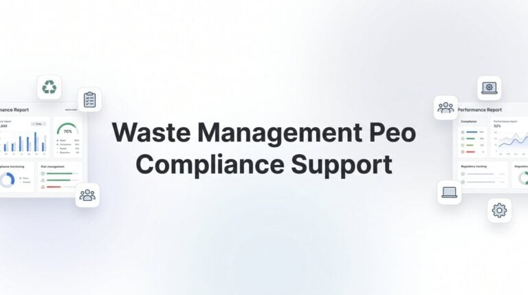 PEO Compliance Support for Waste Management Companies