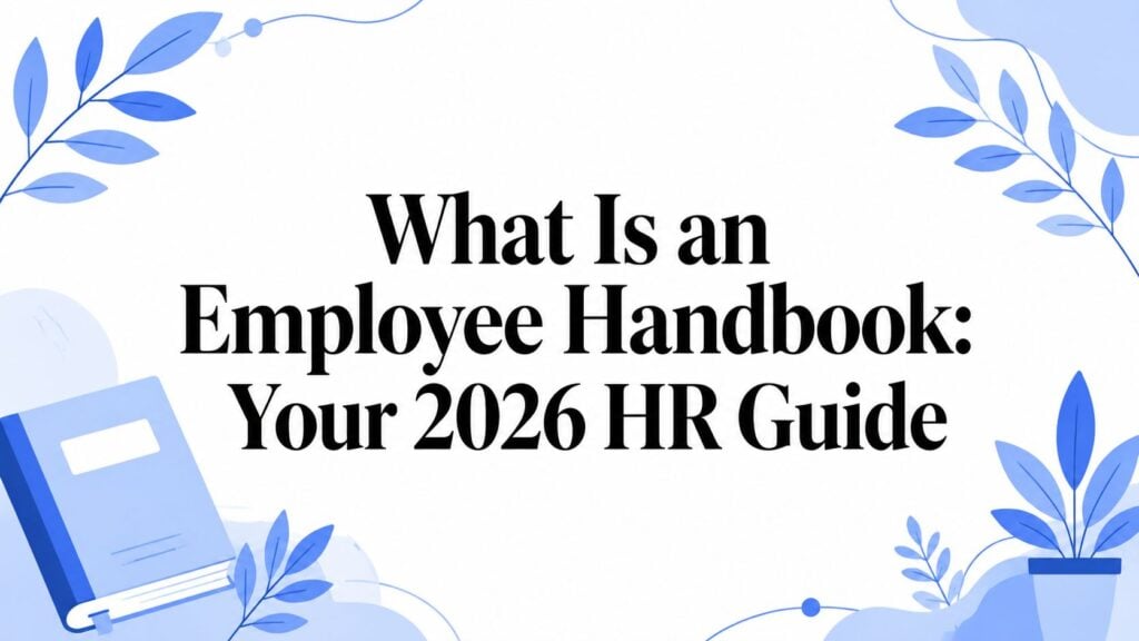 What Is an Employee Handbook: Your 2026 HR Guide