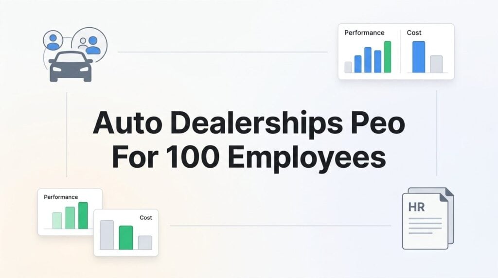 7 Smart Strategies for Auto Dealerships Using a PEO at 100 Employees