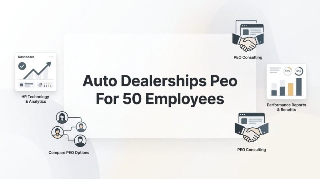 7 Smart Strategies for Auto Dealerships Evaluating a PEO at 50 Employees
