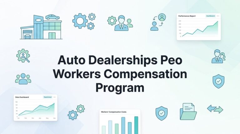 PEO Workers’ Comp for Auto Dealerships: How the Program Actually Works