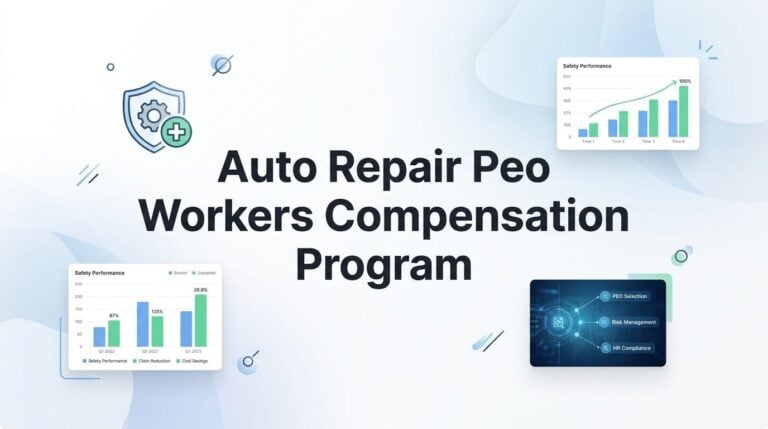 Auto Repair PEO Workers Compensation Program: What Shop Owners Need to Know