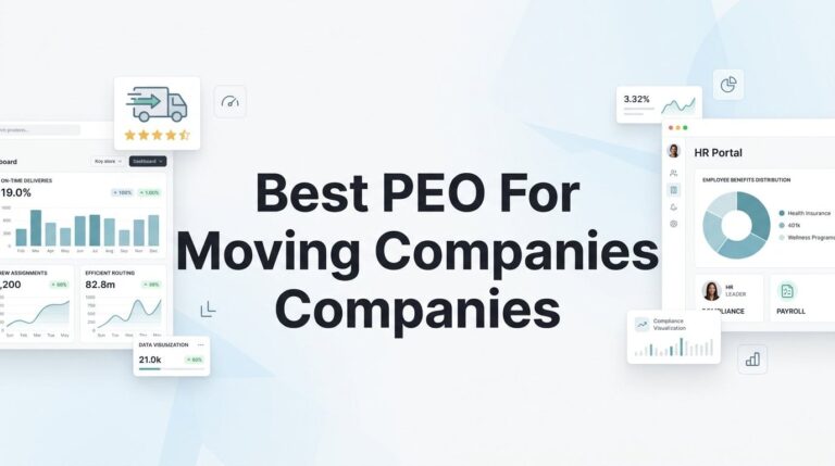 Best PEO for Moving Companies: Top Options Compared in 2026