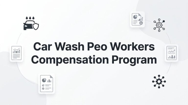 Car Wash PEO Workers Compensation Program: What Owners Need to Know